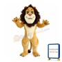 Happy Lightweight Lion Mascot Costume