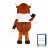 Cute Furry Cow Mascot Costume
