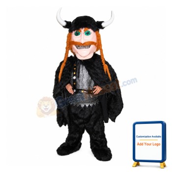 Happy Lightweight Viking Mascot Costume