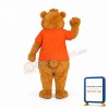 Smiling Bear Mascot Costume