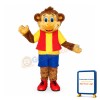 Smiling Monkey Mascot Costume