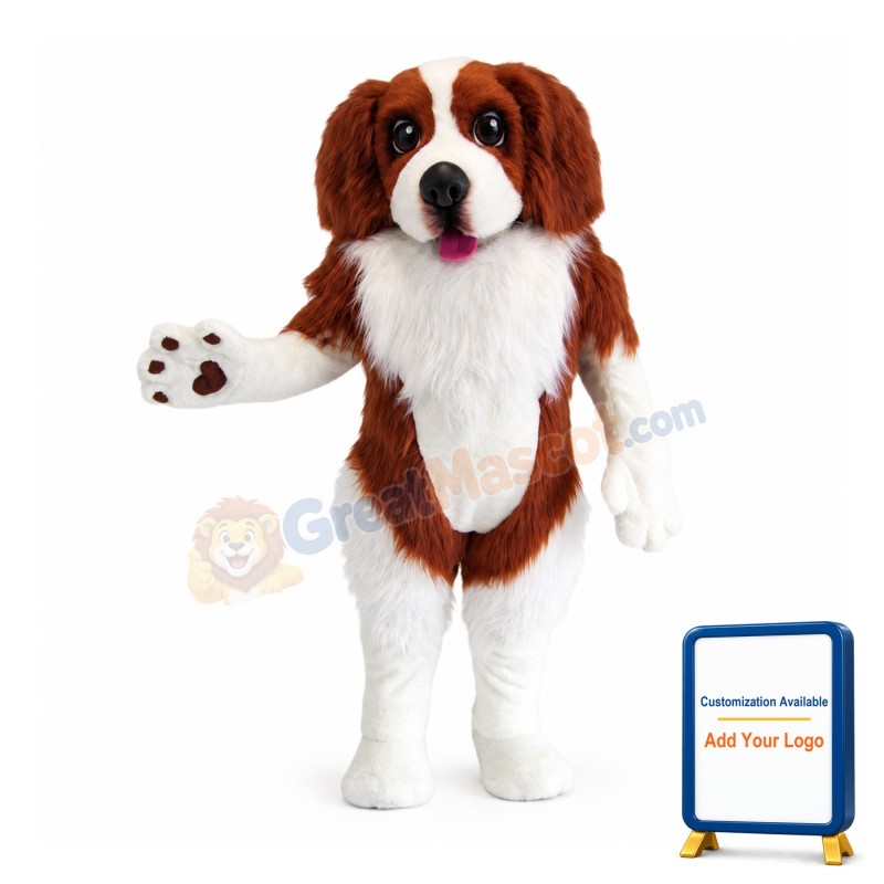 Spaniel Dog Mascot Costume