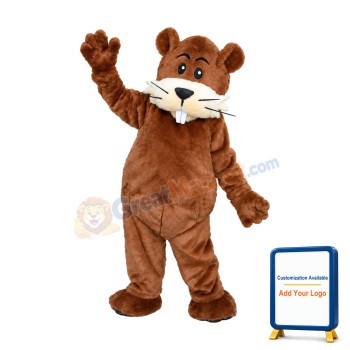 Brand New Beaver Mascot Costume