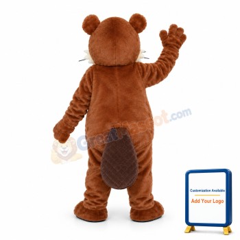 Brand New Beaver Mascot Costume