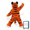 Lightweight Tiger Mascot Costume
