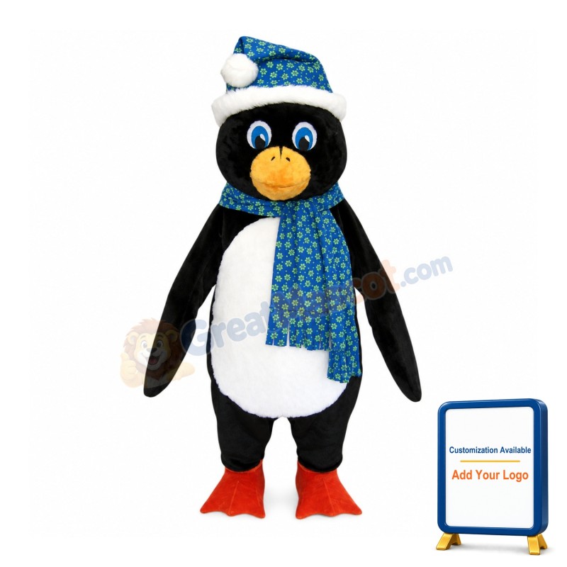 Friendly Lightweight Penguin Mascot Costume