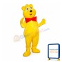 Yellow Lightweight Bear Mascot Costume