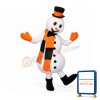 Happy Lightweight Snowman Mascot Costume