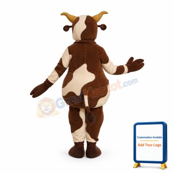 Funny Lightweight Cow Mascot Costume