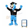 Blue Erudite Panther Mascot Costume