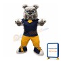 Power Furry Bulldog Mascot Costume