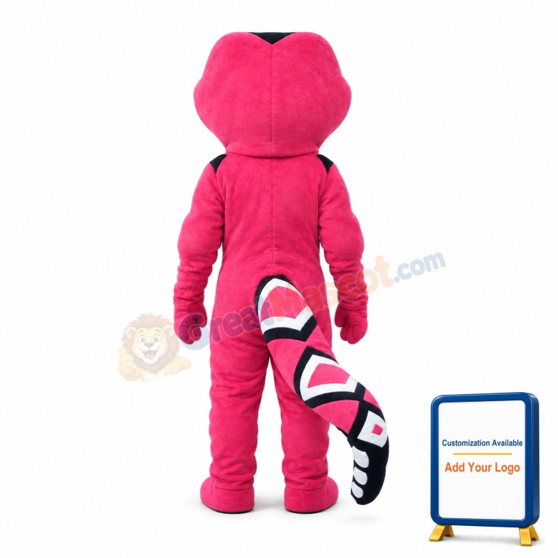 Fierce Red Cobra Mascot Costume