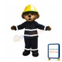 Fire Safety Bear Mascot Costume