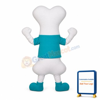 Happy Lightweight Bone Mascot Costume