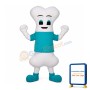 Happy Lightweight Bone Mascot Costume