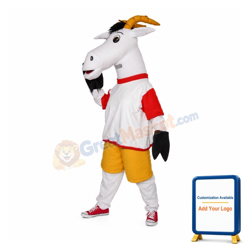 Sport Goat Mascot Costume