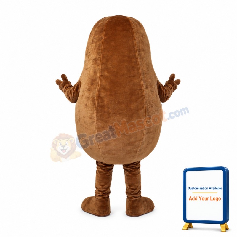 Happy Lightweight Potato Mascot Costume