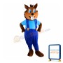 Happy Squirrel Mascot Costume