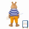 Happy Lightweight Hippo Mascot Costume