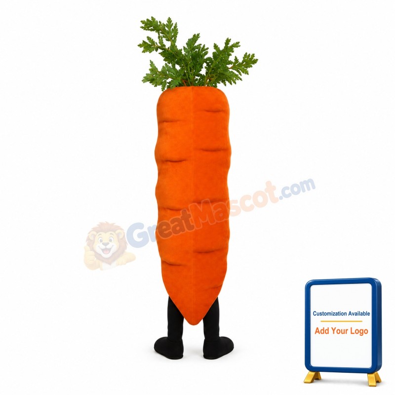 Carrot Mascot Costume