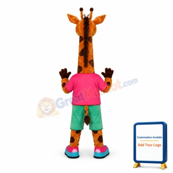 Sport Lightweight Giraffe Mascot Costume