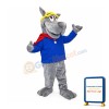 Sport Lightweight Wolf Mascot Costume