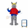 Sport Lightweight Wolf Mascot Costume