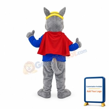 Sport Lightweight Wolf Mascot Costume