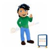 Handsome Boy Mascot Costume