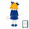 Beautiful Girl Mascot Costume