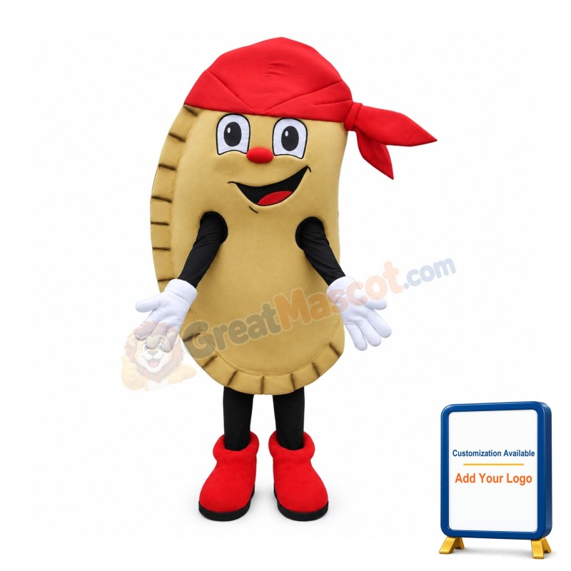 Empanada Mascot Costume