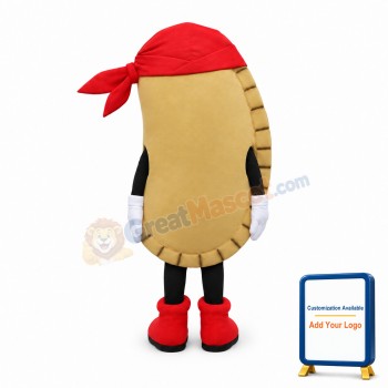 Empanada Mascot Costume
