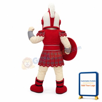 Fierce Red Titan Mascot Costume