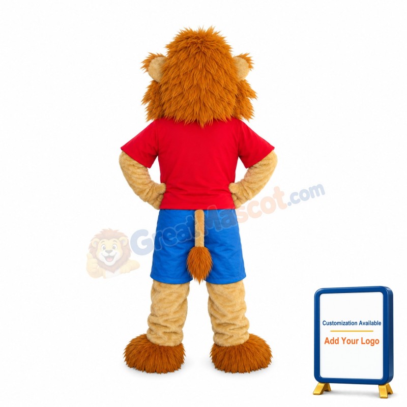 Funny Lion Mascot Costume