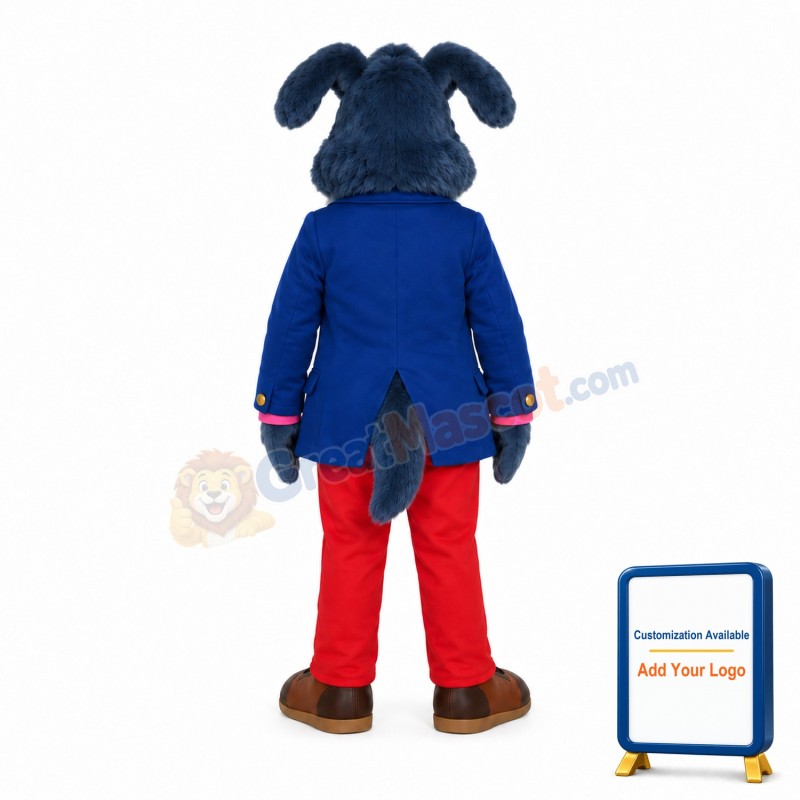 Old Gentlemanly Dog Mascot Costume