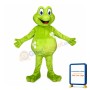Happy Lightweight Frog Mascot Costume