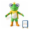King Frog Mascot Costume
