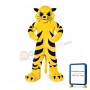 Yellow Wildcat Mascot Costume