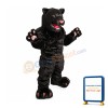Fierce Black Panther Mascot Costume