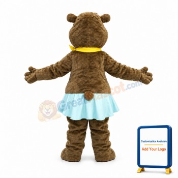Beautiful Female Bear Mascot Costume