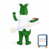Funny Lightweight Gator Mascot Costume