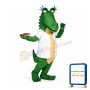 Funny Lightweight Gator Mascot Costume