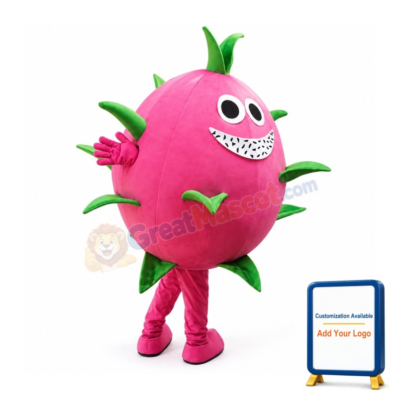 Dragon Fruit Mascot Costume