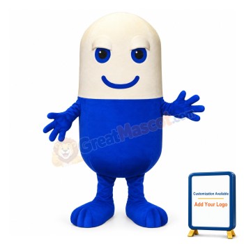 Pill Capsule Mascot Costume