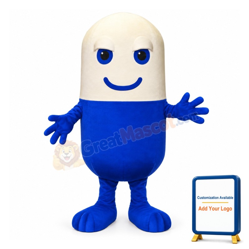 Pill Capsule Mascot Costume