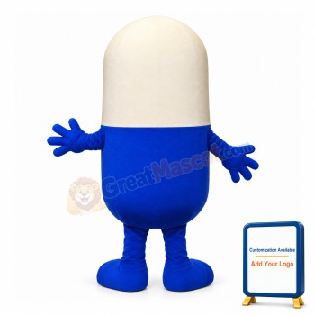 Pill Capsule Mascot Costume