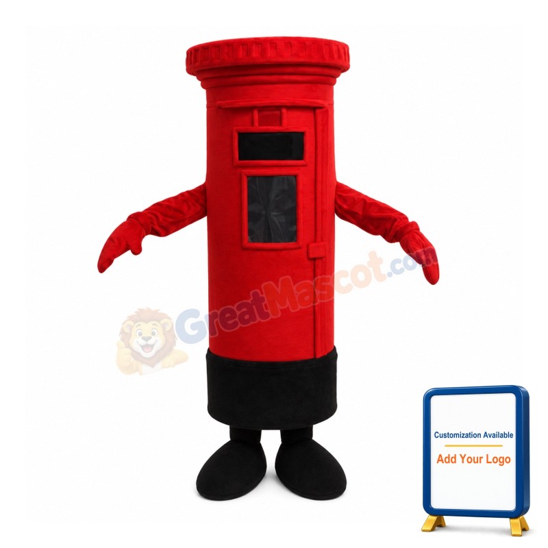 High Quality Mailbox Mascot Costume