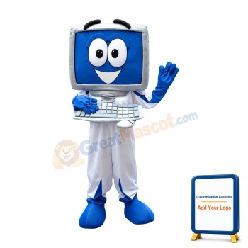 Computer Character Mascot Costume