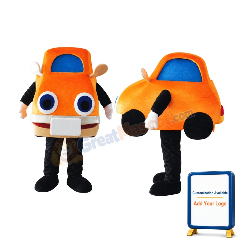 Taxi Mascot Costume