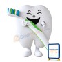 Happy Tooth Mascot Costume